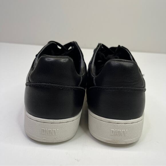 DKNY Oriel Quilted Lace Up Low Top sneakers black - 8.5 - Picture 9 of 12